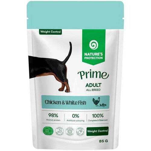 Nature&amp;#039;s Protection Vlažna hrana za pse, Piletina i riba, 85 g Slike