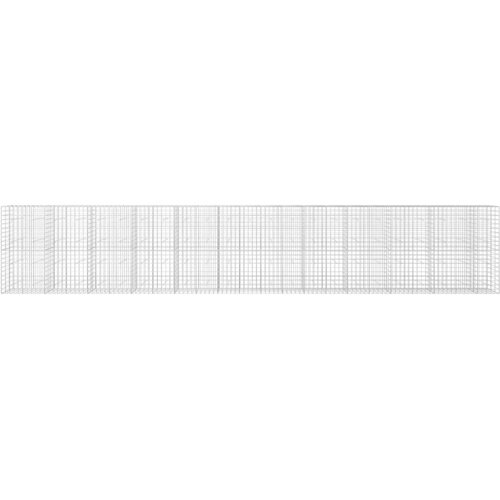  Gabion s žicom debljine 3,5 mm i mrežom 10x10 cm 1150x30x200 cm Slike