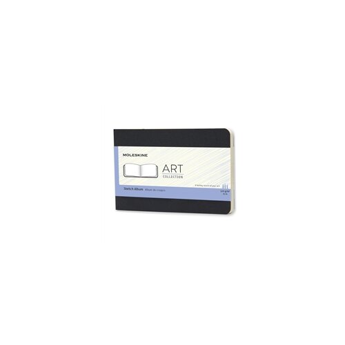 Moleskine Crtanka Art Cahier, crna - bez crta Slike