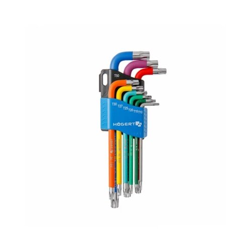  SET TORX KLJUČEVA 9 KOM PRODUŽENI U BOJI Slike