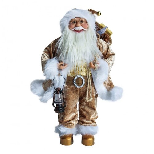  Deco Santa Deda Mraz zlatna 45cm Cene