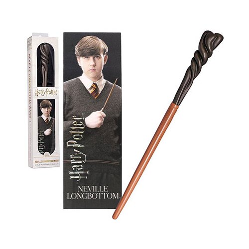 The Noble Collection Set čarobni štapić i 3D bukmarker - Harry Potter, Neville Longbottom Slike