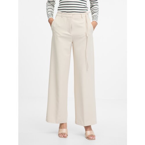 Orsay Cream women&amp;#039;s wide trousers - Women&amp;#039;s Slike