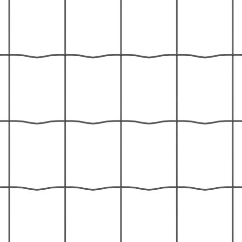 Euro Ograda s 13 &amp;Scaron;iljaka 0.8x25 m Galvanizirani Čelik Sivi Slike