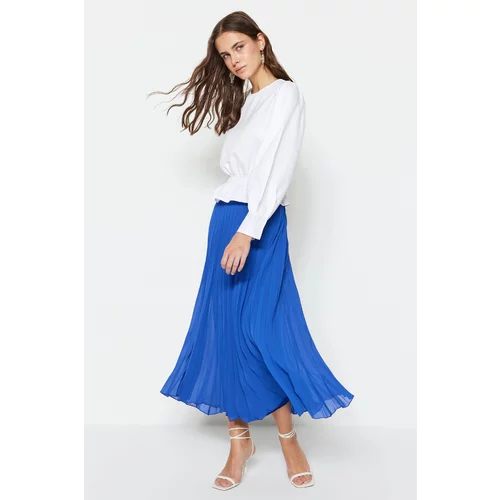 Trendyol Skirt - Navy blue - Maxi