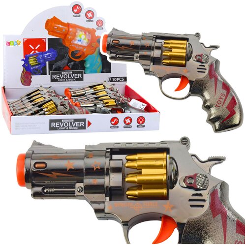  za igru revolver - sivo/zlatni Cijene