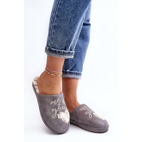 Kesi Women&amp;#039;s Shiny Slippers Grey Geraja Slike