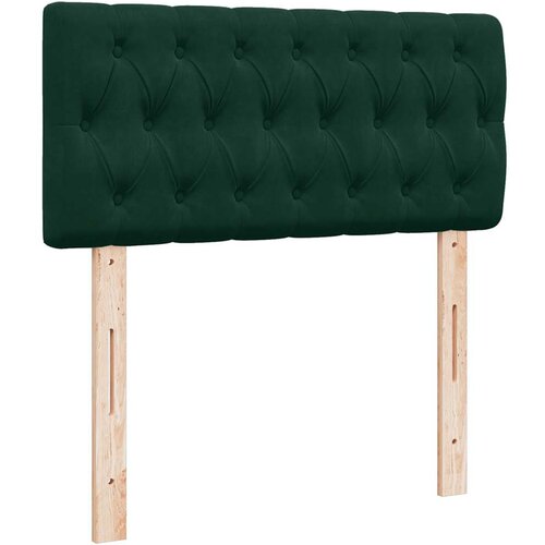 Box spring krevet s madracem tamnozeleni 100x200 cm bar&amp;scaron;unasti Slike
