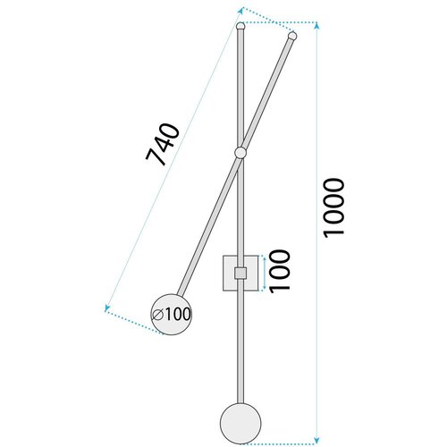 Toolight Zidni svijećnjak APP1594-2W gold Slike