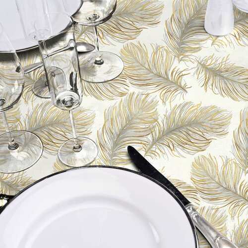 Douceur d int&amp;eacute;rieur Povo&amp;scaron;čen namizni prt 140x240 cm Plumina &amp;ndash; Slike