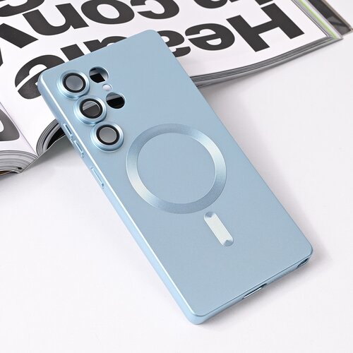  torbica magsafe chrome za samsung S938B galaxy S25 ultra plava Slike