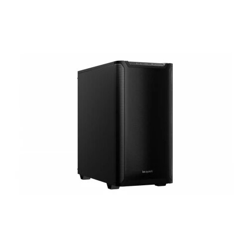 BE QUIET PURE BASE 501 Black, MB compatibility: ATX / M-ATX / Mini-ITX, Two pre-installed Pure Wings 3 140mm fans, Ready for water cooling radiators up to 360mm Cene
