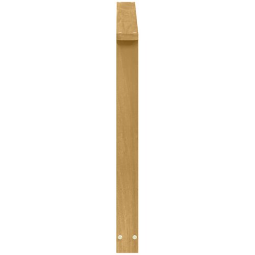 MODUL naslona za ruke 2 kom. Bijela 80 x 6 x 61 cm Slike