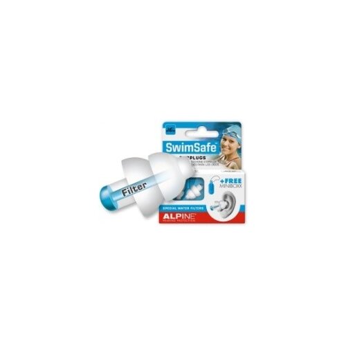  Čepki Za U&amp;scaron;esa - Za Plavanje - Swimsafe Earplugs Alpine - Par Slike