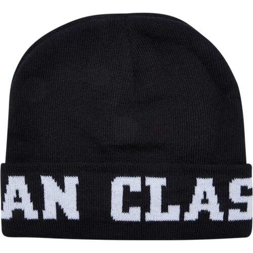 Urban Classics Accessoires Logo Jaquard Beanie Cap - Black Slike