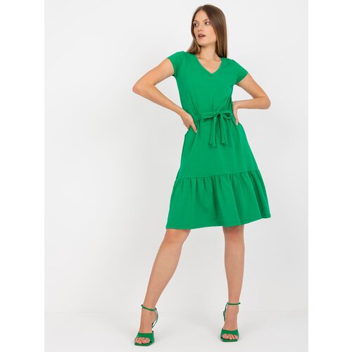 RUE PARIS Dress-RV-SK-8048.21P-Green Slike