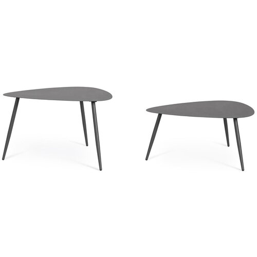 BIZZOTTO Jeklene vrtne mizice v kompletu 2 ks 73,5x77,5 cm Yvonne &amp;ndash; Slike