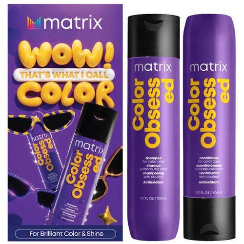 Matrix color obsessed hair care set Cene