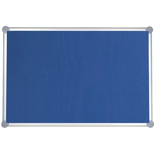 Maul Oglasna deska, prevleka iz blaga, modra, ŠxV 1500 x 1000 mm
