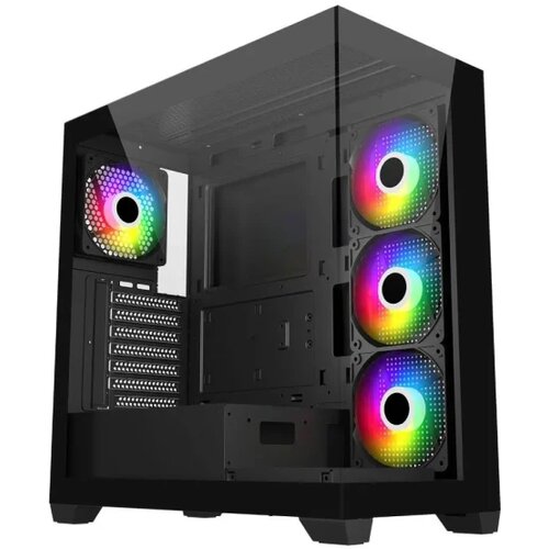 FSP M340-BA Case Midi Tower mITX, mATX, ATX Black ARGB Slike