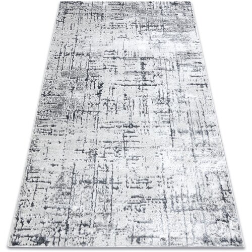 RugsX Preproge Preproga MEFE sodobni 8722 Vrstice vintage 160x220 cm Siva Slike