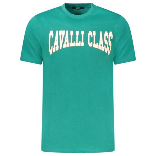 Cavalli Class Mu&scaron;ka Majica Kratkih Rukava Zelena Cijene