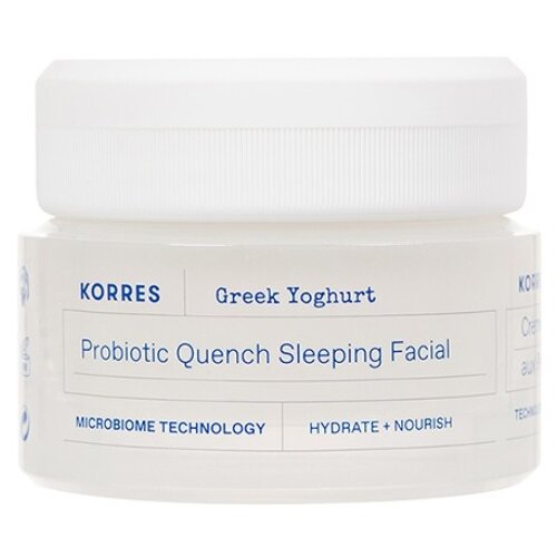 Korres Probiotska noćna kerma za lice, Sa grčkim jogurtom, 40ml Slike