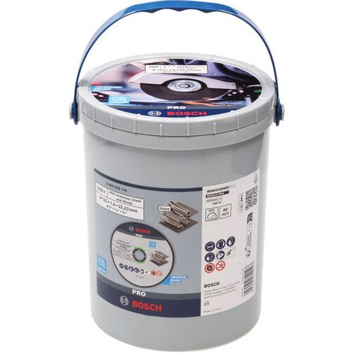 Bosch Lepljena rezna ploča za male ugaone brusilice PRO Stainless Steel and Metal otvor 22,23mm 2608626114 Cene
