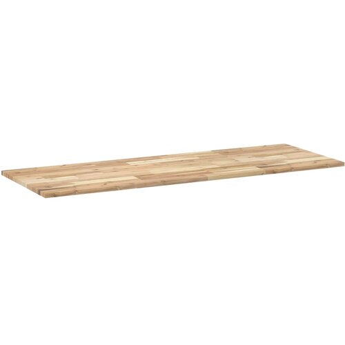  Ploča za radni stol neobrađena 120x50x2 cm od bagremovog drva Slike