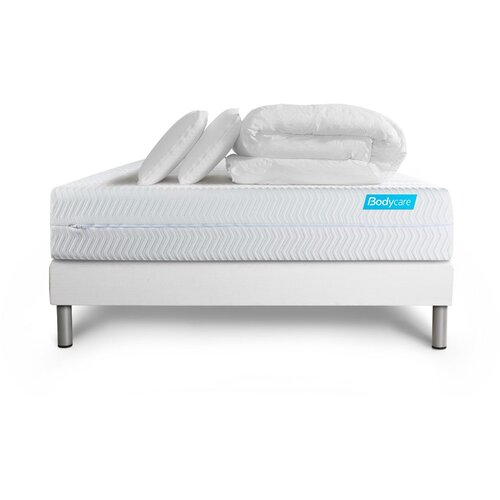 Bodycare Kompletni paket za posteljo - Vzmetnica 200x200 cm + vzmetnica z letvami (komplet) + 2 vzglavnika + odeja - Biocare, (21613656) Slike