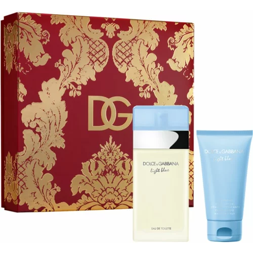 Dolce & Gabbana Light Blue Christmas poklon set za žene