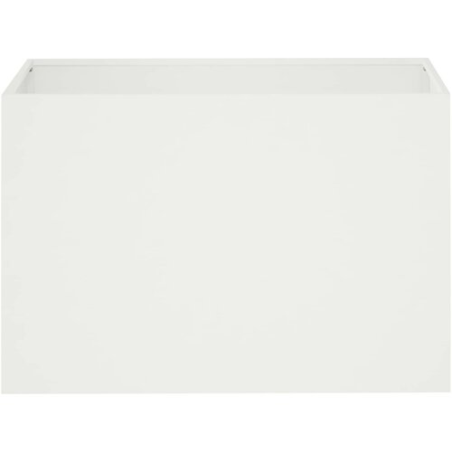  Vrtna saksija 2 kom. Bijela 60 x 40 x 40 cm Čelična vrata Slike