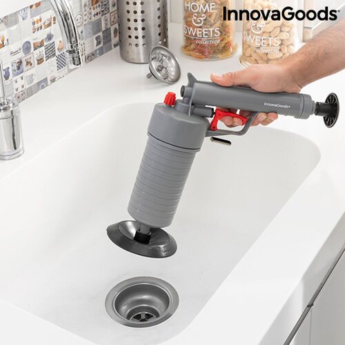 InnovaGoods Univerzalni pištolj za odčepljivanje komprimiranim zrakom s adapterima KlinGun Cijene