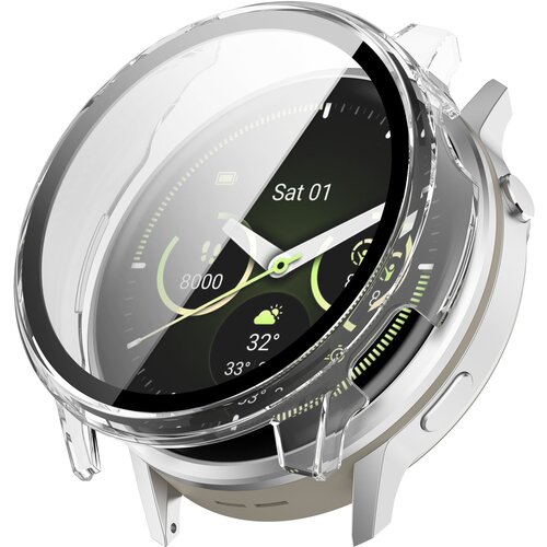 INF združljivo ohišje iz prozornega pc-ja s kaljenim steklom za garmin venu 4 (41 mm), (5000072287) Cene