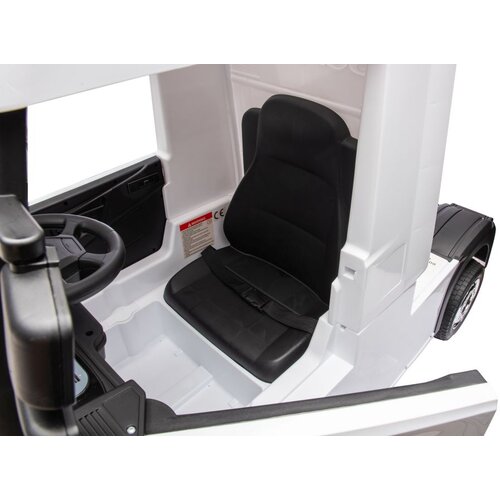 Lean Toys Otro&amp;scaron;ki tovornjak Scania 500R 4x4 24V bela Slike