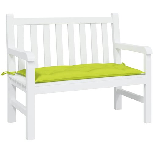  Jastuk za vrtnu klupu jarkozeleni 100x50x7 cm od tkanine Oxford Cijene