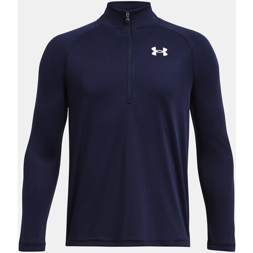 Under Armour Boys' T-shirt UA Tech 2.0 1/2 Zip-BLU - Boys Cene