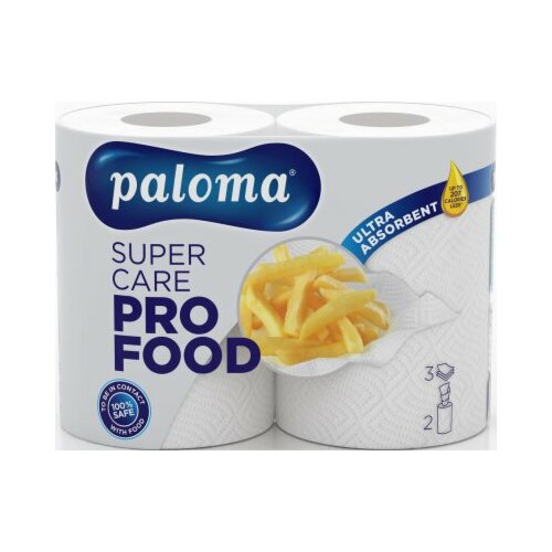 Paloma super care pro food troslojni ubrus 2 komada Slike