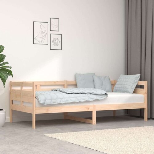  Dnevna postelja trdna borovina 90x200 cm, (20684686) Slike