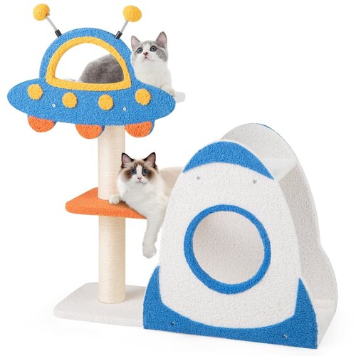 Costway Praskalnik za mačke z motivom UFO Praskalnik za mačke UFO, (5000115550) Cene