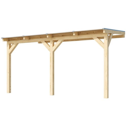 Lesene pergole WEKA Lesena vrtna pergola 672 (4,3×2,7 m) Cene