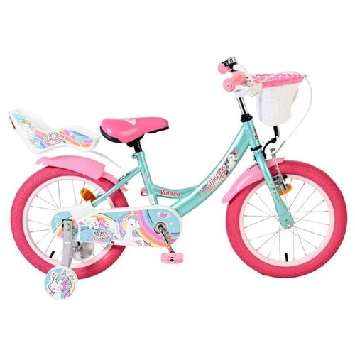Volare dječji bicikl Unicorn 16&amp;Prime; zelene boje Slike