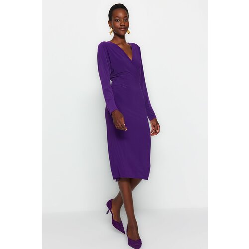 Trendyol Dress - Purple - Bodycon Cene