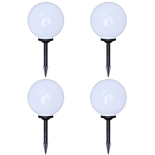 The Living Store Zunanje svetilke za osvetlitev poti 4 kosi LED 30 cm s konico - Vrtna Svetilka, (21471395) Slike