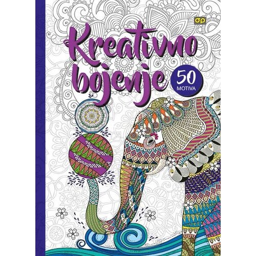 Optimum Bojanka kreativno bojenje A4 tvrdi povez Slike