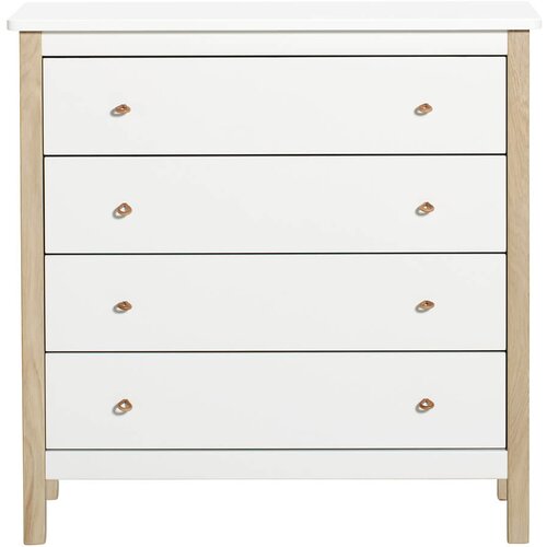 Oliver Furniture&amp;reg; predalnik white/oak Slike