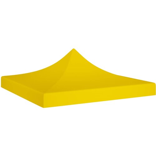 vidaXL Streha za vrtni šotor 2x2 m rumena 270 g/m² Cene