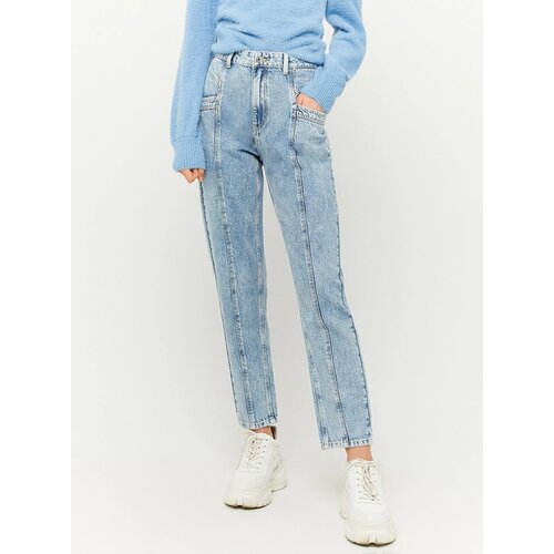 TALLY WEiJL Light Blue Mom Fit Jeans - Women Cene