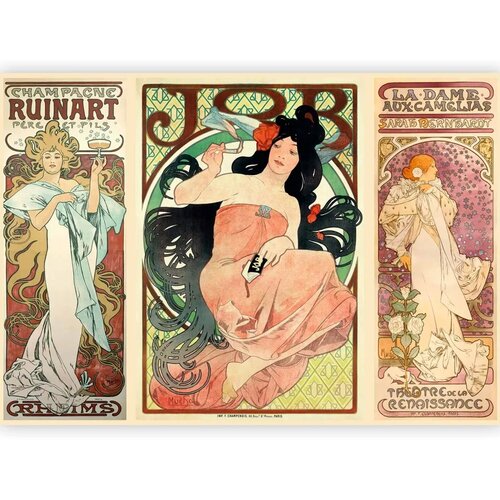  Foto tapeta - Alphonse Mucha. Women\'s 300x210 Vodootporna Cene