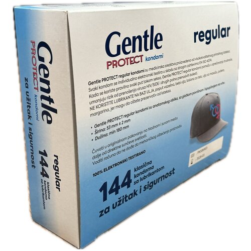Gentle protect kondomi regular 144 komada Cene